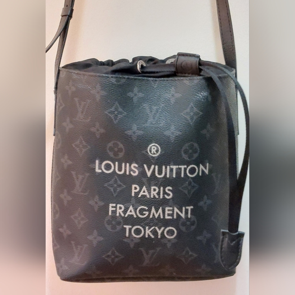 SALE Louis Vuitton × Fragment Monogram Eclipse Messenger Bag Crossbody Bag